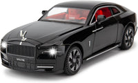 Black Rolls Royce Spectre 1:24 Diecast Model Car Toy
