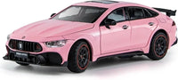 Mercedes-AMG GT 63 S 4-Door Coupe Diecast 1:24 – Matte Pink Performance Edition