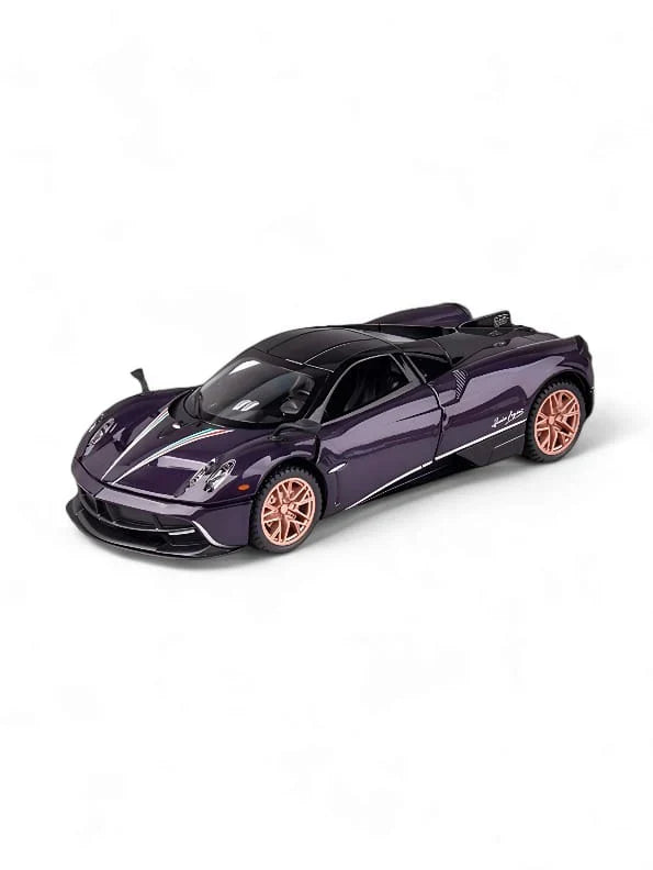Pagani Huayra Diecast Model Car 1:24 Scale Purple