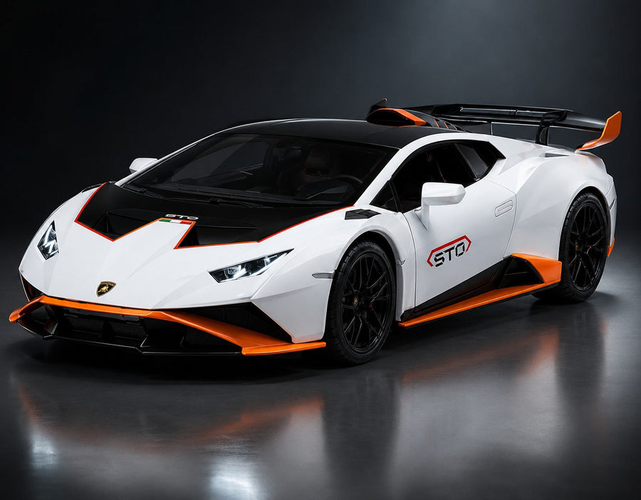 Lamborghini Huracán STO – White & Orange Racing Edition