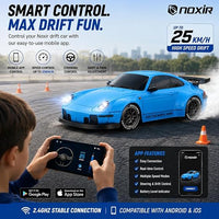 Porsche RC Drift Car with Flammable Tyres 1:24 Scale
