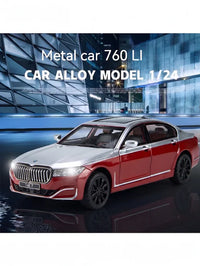 BMW 760 Li Alloy Model Car 1:24 Replica