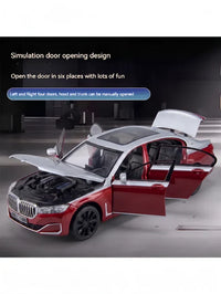 BMW 760 Li Alloy Model Car 1:24 Replica