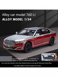 BMW 760 Li Alloy Model Car 1:24 Replica