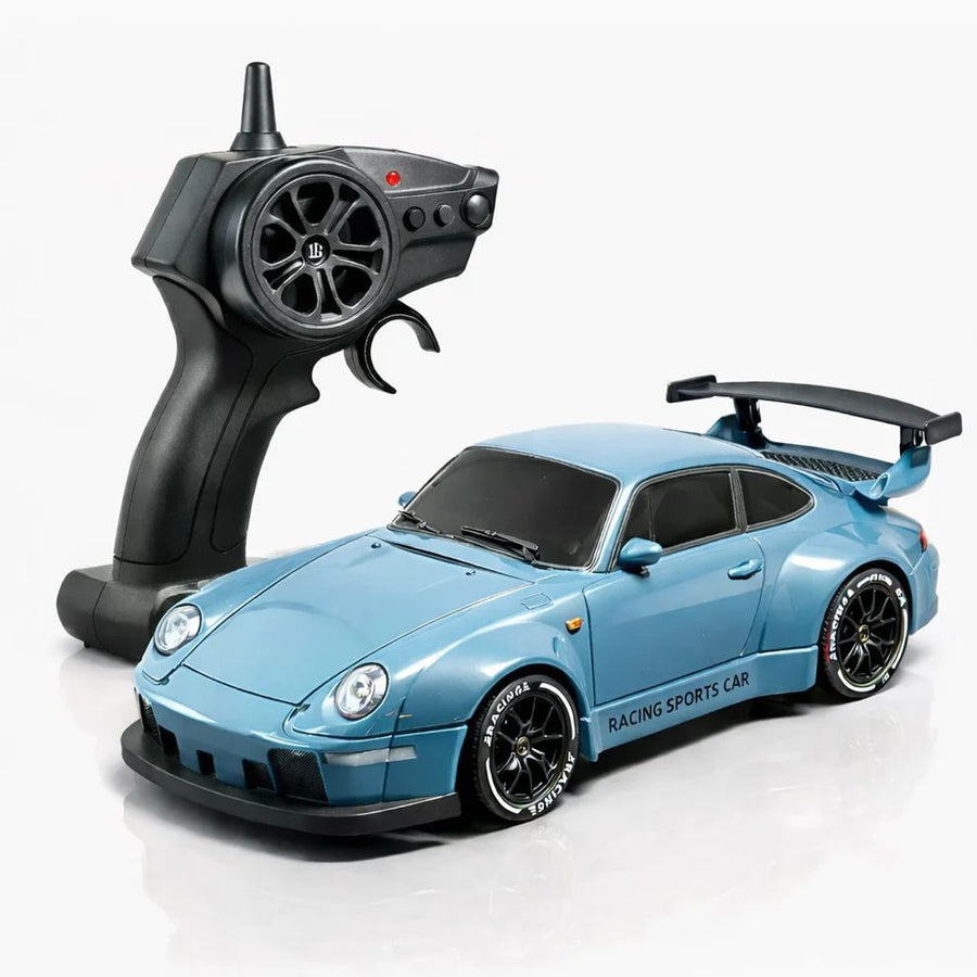 Porsche RC Drift Car with Flammable Tyres 1:24 Scale