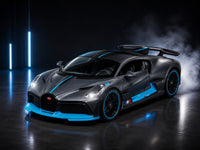 Bugatti Divo – Matte Black & Electric Blue Hypercar Edition