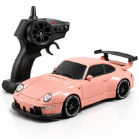 Porsche RC Drift Car with Flammable Tyres 1:24 Scale