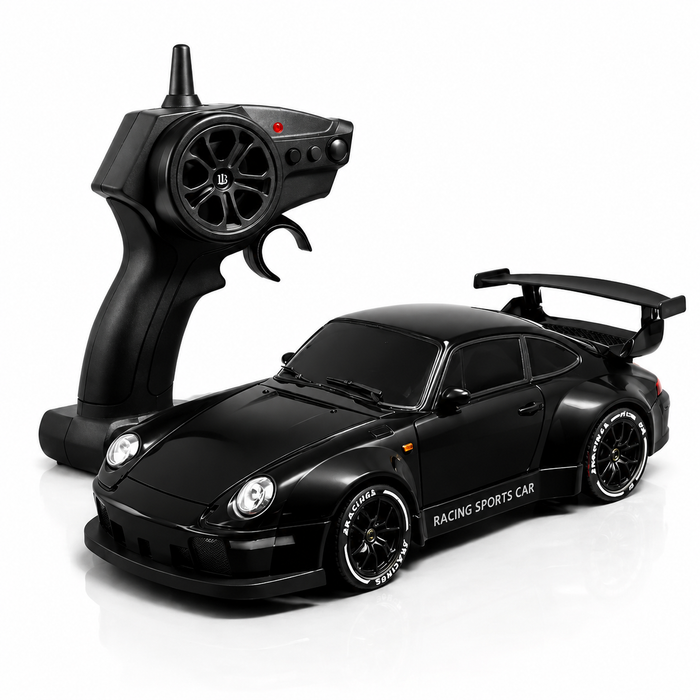 Porsche RC Drift Car with Flammable Tyres 1:24 Scale